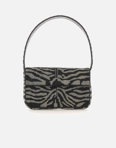"Tommy Beaded bag" 2089204 BKWH STAUD 