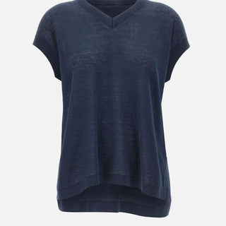 Maglia smanicata in filato di lino 2619351013600 003 'S MAX MARA 