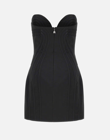 "Satin mini dress" 114417 100 ROTATE BIRGER CHRISTENSEN 
