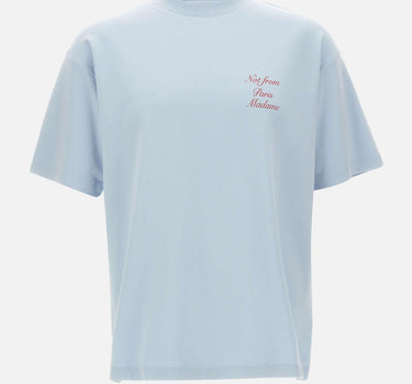 T-shirt "Slogan calligraphy" TS209 CO002LBE DROLE DE MONSIEUR 