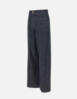 Jeans dritti in denim di cotone 2619181041600 001 'S MAX MARA 