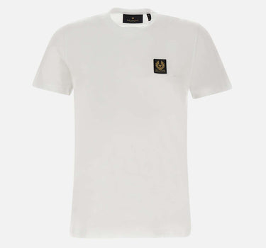 T-Shirt in cotone<BR/> 100055 WHITE BELSTAFF 