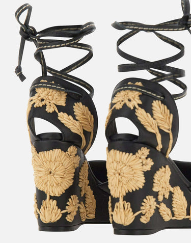 Scarpe con zeppa "Carmela" 026140 100 CASTANER 