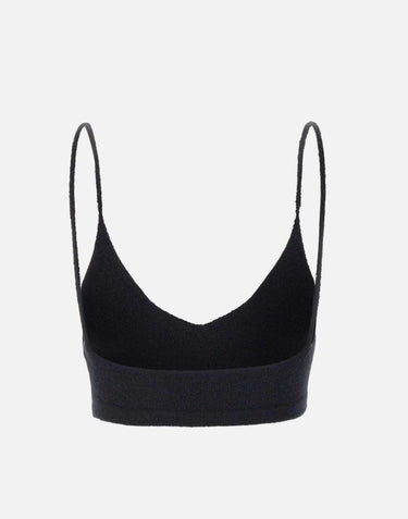 Crop top in misto cashmere F5LAWOKA013 110 LANEUS 