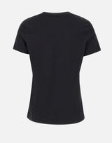 T-shirt in jersey con logo ricamato MA71G61E2 110 ELISABETTA FRANCHI 