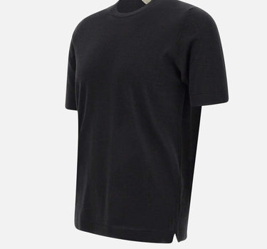 T-shirt in lana, seta e cashmere TS0MC LSC18R990 FILIPPO DE LAURENTIIS 