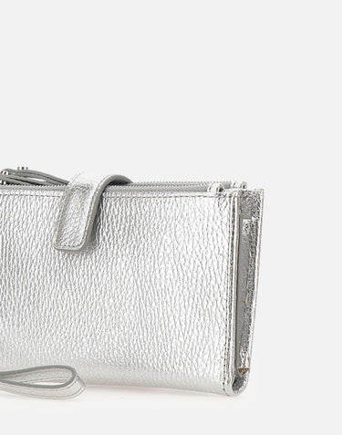 Portafogli "Dollaro" PF6004 GRNLMSILVER GIANNI CHIARINI 