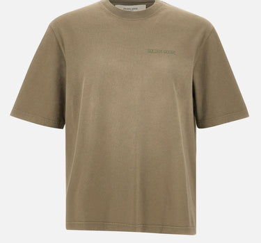 T-shirt in jersey di cotone GUP01873 P00237915878 GOLDEN GOOSE 