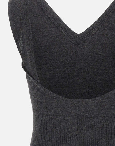 Top smanicato in lana merino 1326KTP007310B ORE VICTORIA BECKHAM 