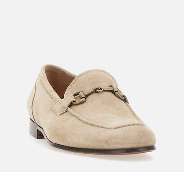 Mocassini "Vasco" in pelle scamosciata VASCO BEIGE DUCA DEGLI ABRUZZI 