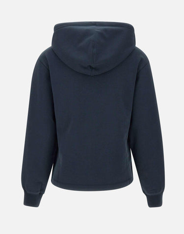 Felpa "Classic fleece hoodie" in cotone CFWWSW0156 FRUT40093989 WOOLRICH 