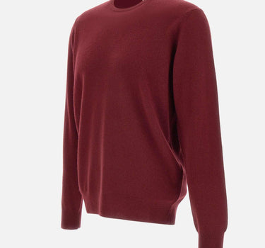 Maglia in lana e cashmere DC918022 BORDEAUX DELLA CIANA CASHMERE 