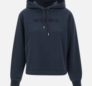 Felpa "Classic fleece hoodie" in cotone CFWWSW0156 FRUT40093989 WOOLRICH 