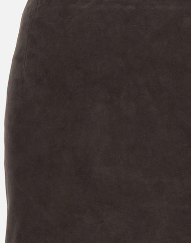 Minigonna in pelle scamosciata 116168 1111 ROTATE BIRGER CHRISTENSEN 