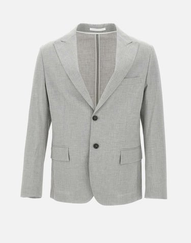 Blazer in cotone stretch L011 01898960 PAOLO PECORA 