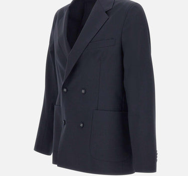 Blazer "Leon cotton Seersucker" S25MTLG403R DARKNAVY OFFICINE GENERALE 