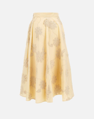 Gonna lunga con ricamo floreale 115557 1366 ROTATE BIRGER CHRISTENSEN 