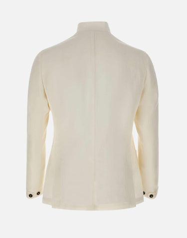 Blazer con colletto alla coreana M75GIAM05 TES0M11601 ELEVENTY 