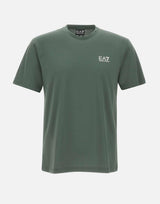 T-shirt "Logo Series" in jersey di cotone 7M000567 AF10375U7260 EA7 