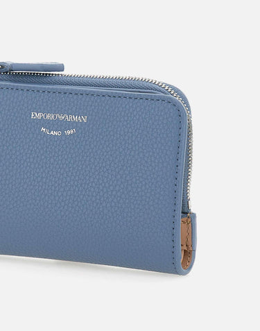 Portafoglio in pelle vegana EW000369 AF11953U9327 EMPORIO ARMANI 