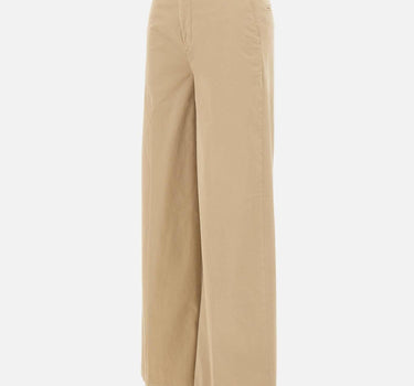 Pantaloni "Olimpia" in gabardina di cotone OLIMPIA KAKI TRUE AVENUE 