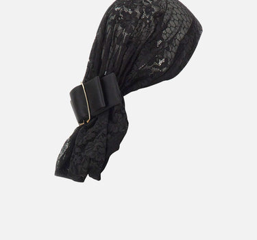Cappello in pizzo "Chantal" VAQ11K603 BLACK VAQUERA 