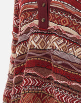 Polo lunga jacquard F5LAWOKP311 177 LANEUS 