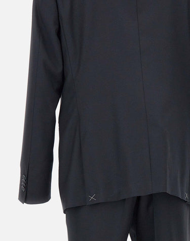 Completo tre pezzi  in fresco lana e seta 938R37 93371240064R MARCHESANI 