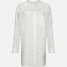 Blusa over con inserto trasparente S62NH0053 M35256101 MM6 MAISON MARGIELA 