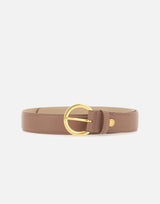 Cintura in pelle con fibbia tonda CNK00958 GRNMARABOU GIANNI CHIARINI 
