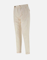 Pantaloni "Zeus P" in lino e cotone 24M19L80 04 MYTHS 