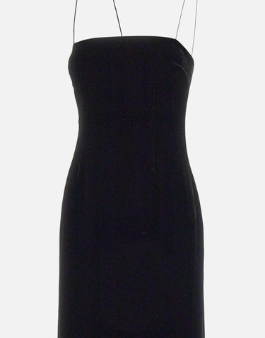 "Velvet Maxi Train Dress" 115004 100 ROTATE BIRGER CHRISTENSEN 