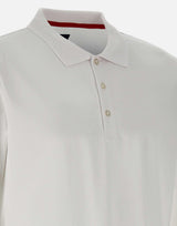 Polo in jersey di cotone NPMB2501340UCX B001 FAY 