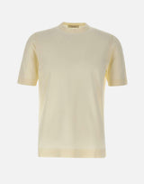 T-shirt in crepe di cotone TS0MC CR14R021 FILIPPO DE LAURENTIIS 