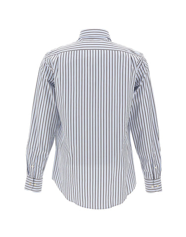Camicia in cotone a righe 16313134 VN9 PAUL&SHARK 