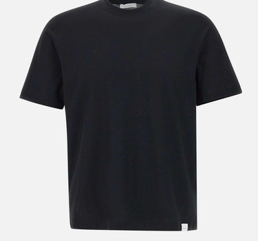 T-shirt in crepe di cotone DK87114 NERO DIKTAT 