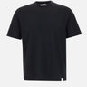 T-shirt in crepe di cotone DK87114 NERO DIKTAT 
