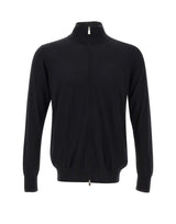 Blouson in seta e cashmere DC114019 NERO DELLA CIANA CASHMERE 