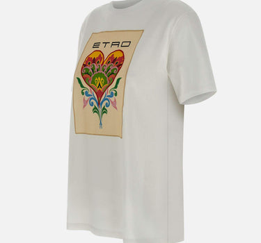 T-shirt in cotone WRMA0005 AK787W0111 ETRO 