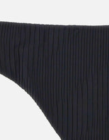 Slip bikini plissé con monogramma Double B 50561326 001 BOSS 