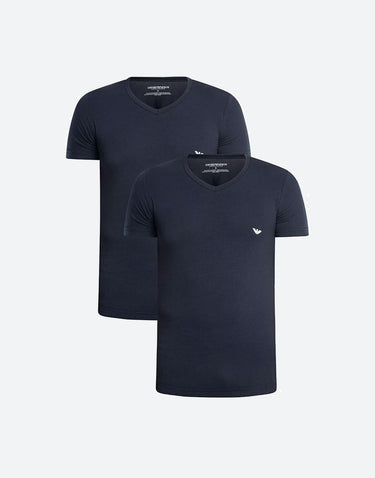 Set due t-shirt in cotone stretch EM000392 AF14132MB143 EMPORIO ARMANI 