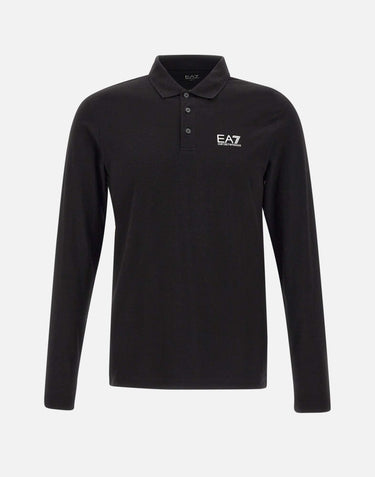 Polo in cotone stretch 8NPF15 PJVQZ1200 EA7 