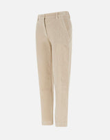 Pantaloni in velluto L80PANK30 TET0J02102 ELEVENTY 