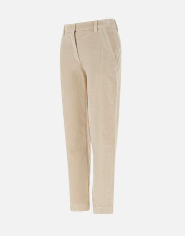 Pantaloni in velluto L80PANK30 TET0J02102 ELEVENTY 