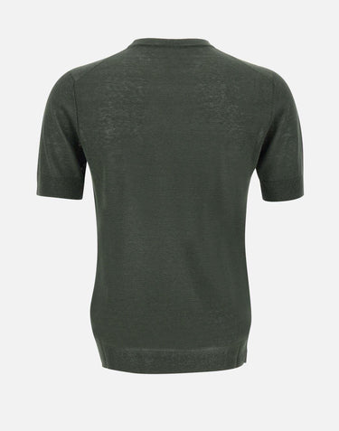 Maglia in seta e lino GC1MC LS16R570 FILIPPO DE LAURENTIIS 