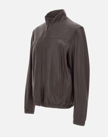 Giacca in pelle nappa 50562919 210 BOSS 