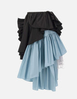 Gonna a strati VAQ11S010 BLKBLUE VAQUERA 