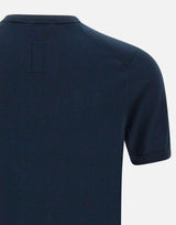 Maglia in crepe di cotone DK87003 BLU DIKTAT 
