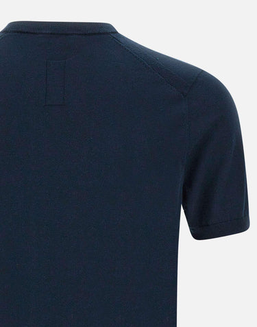 Maglia in crepe di cotone DK87003 BLU DIKTAT 