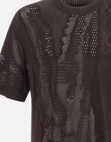 Maglia a maniche corte relaxed fit AH0797 3LA LACOSTE 